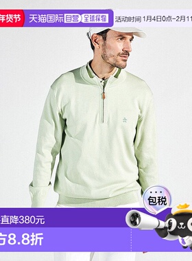 日本直邮Munsingwear 美国海岛棉半拉链针织衫 [M01871EM013149]