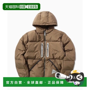 1h可退 日本直邮GRAMICCI × and wander 羊毛格纹羽绒夹克羽绒服