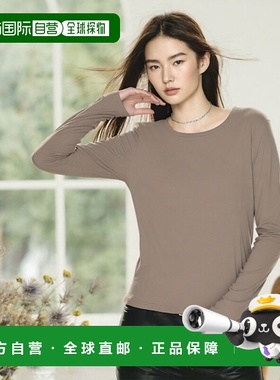 1h可退 日本直邮antiqua 女士透视长袖T恤 PN00565