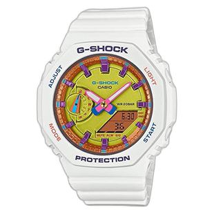 【日本直邮】G Shock卡西欧 手表 女款简洁小巧 白色GMA-S2100BS-