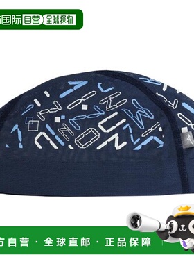 日本直邮MIZUNO 游泳用网眼泳帽 N2JWC51614 深蓝色 M-L 码 泳帽