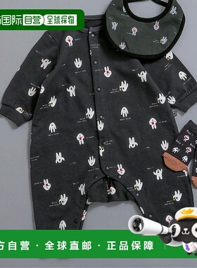 日本直邮BREEZE 全幅图案长款上衣 [BR8934DC045197] 上衣童装