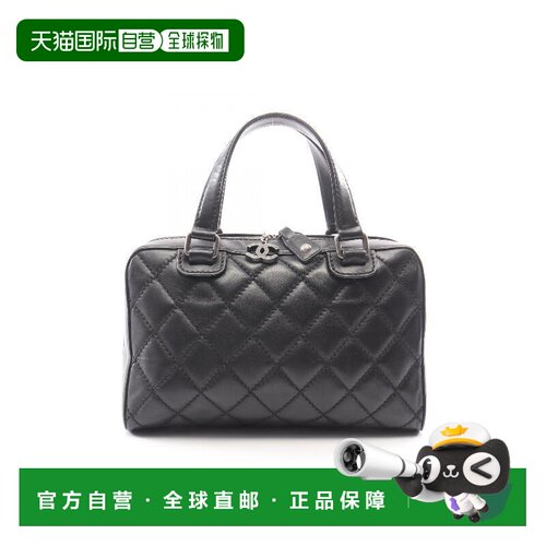 日本直邮日本中古二奢Chanel香奈儿女包A级95新wild stitch牛皮手