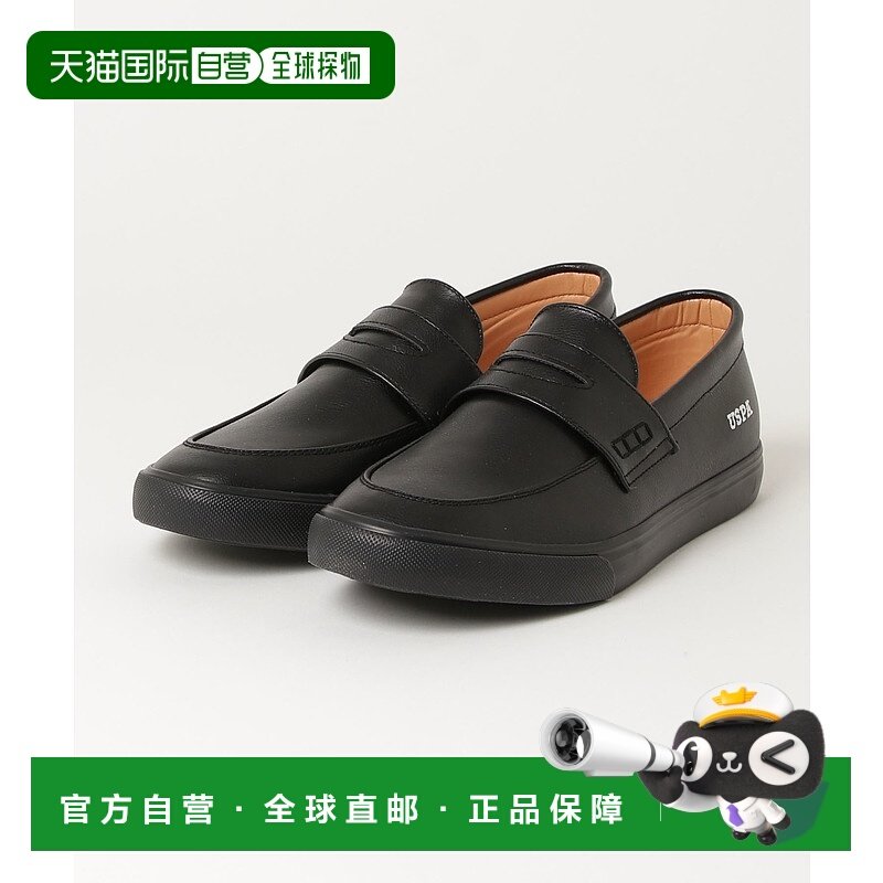 1h可退 日本直邮U.S. POLO ASSN. 男士合成皮革单点刺绣乐福鞋 PL
