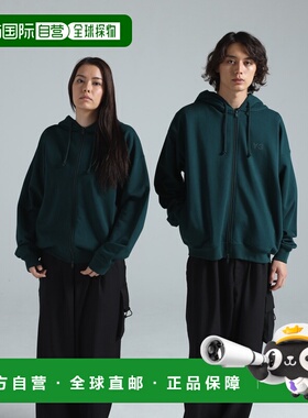 日本直邮Y-3 男女同款 绒面棉感 拉链连帽衫 柔软舒适 KS7882卫衣