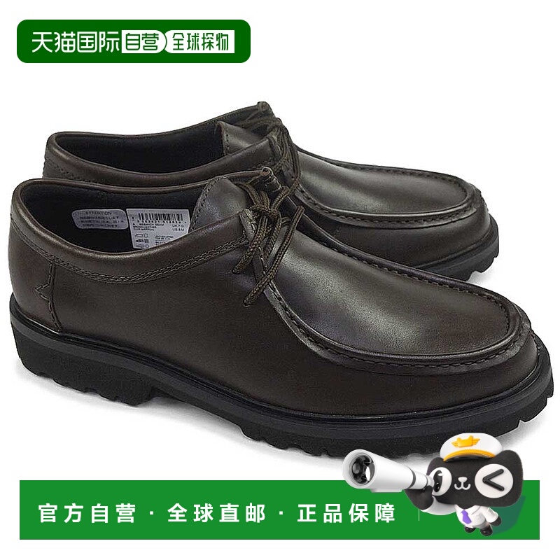 日本直邮Clarks 男士 Berwick Seam Wallabee 休闲鞋轻便真皮材质