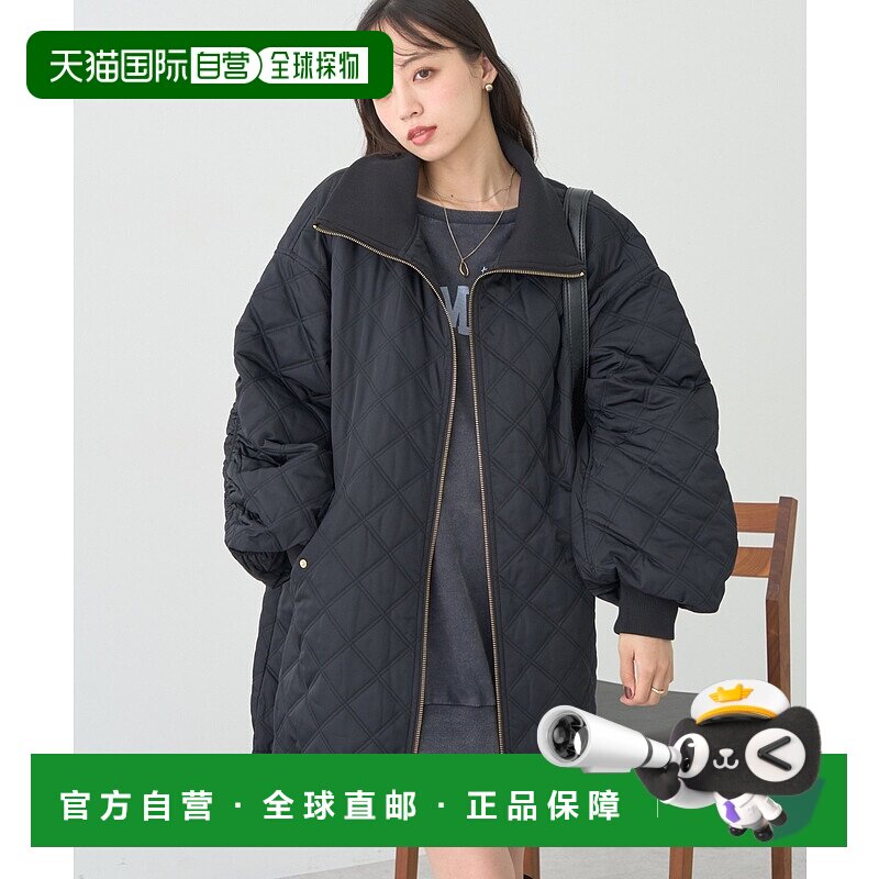 1h可退 日本直邮earth music&ecology 女士2025秋冬宽松立体感绗