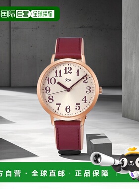 日本直邮ALBA 手表 Riki 力 叠色 中号 蕾红梅（つぼみこうばい）