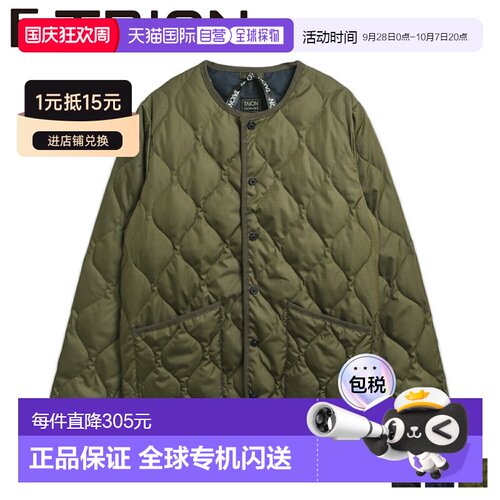 日本直邮TAION男女同款内胆羽绒服外套防寒舒适羽绒服104B2ML-1