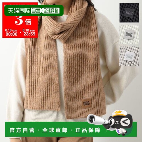 UGG 针织围巾 W 粗针织围巾 粗针织围巾 20166 女士 披肩