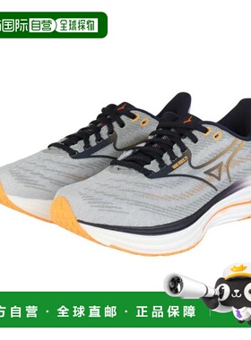 日本直邮MIZUNO 波骑手 29 SW 跑步鞋 [J1GC2504] 灰色 黑色