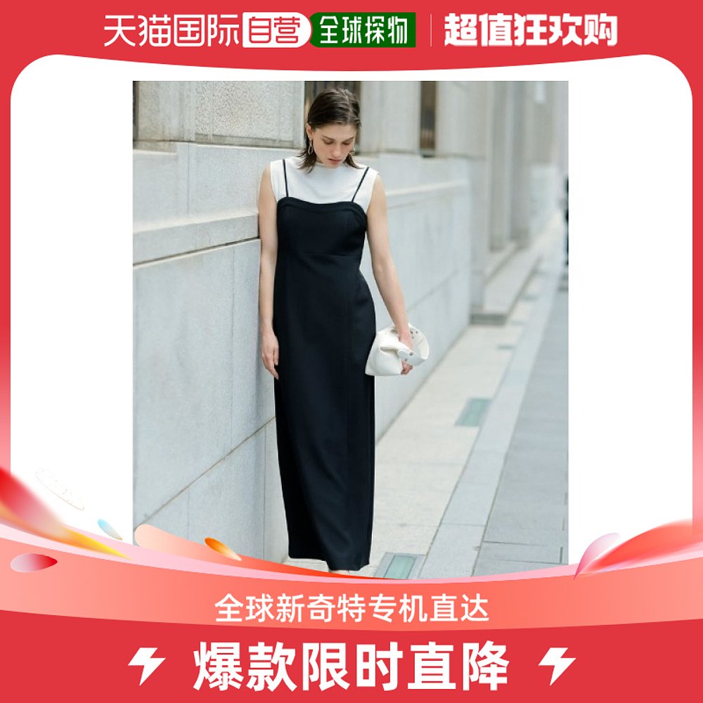 日本直邮Re:EDIT 女士夏季连衣裙系列 适合低身高/高身高 复古吊