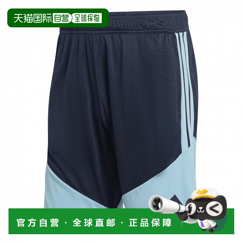 日本直邮adidas 阿根廷国家队2026训练短裤JY7031 运动短裤 海军