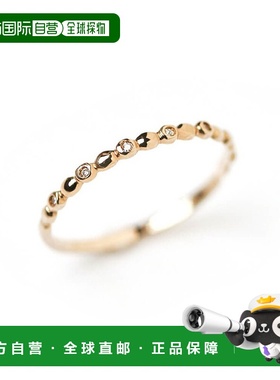 1h可退 日本直邮cui-cui 钻石 dot 戒指 K10YG 黄金 世界小钻石设