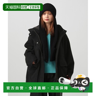 BIG口袋设计 宽松绗缝连帽外套 611264 女士 日本直邮BAYFLOW