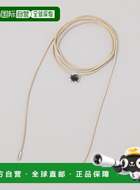 1h可退 日本直邮JEANASIS女士仿麂皮charm设计choker 570660天然