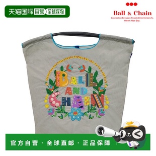 中号托特包刺绣单肩包礼 FLOWERFON 日本直邮Ball&Chain Original
