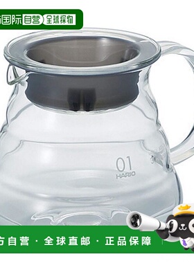 【日本直邮】HARIOV 60咖啡壶360毫升XGS-36TB耐热玻璃手冲咖啡壶
