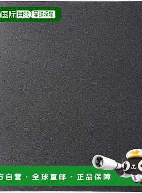 【日本直邮】OHM Electric PCGEAR 鼠标垫 薄型 0.5mm 薄型 黑色