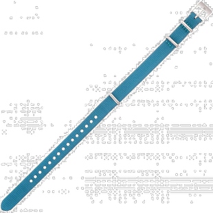 【日本直邮】SKAGEN诗格恩SKB2027尼龙布料表带简约时尚男士手表