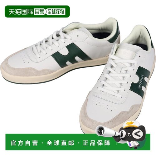 日本直邮Mobus 运动鞋 Clemens 白色/铬绿色 M-2413T-1060