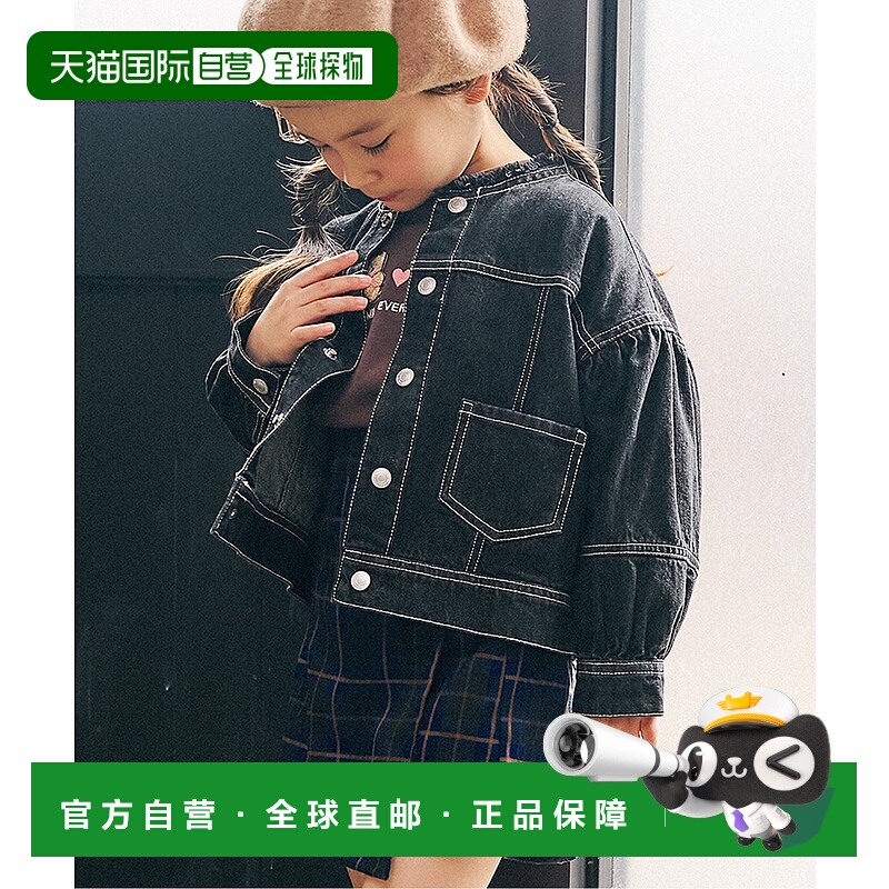 1h可退 日本直邮Seraph儿童宽松袖型牛仔外套 S404055