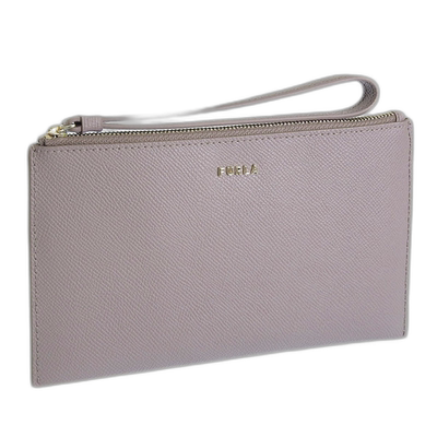 日本直邮 Furla 配饰 女士小袋迷你手拿包出口皮革灰色 CLASSIC X