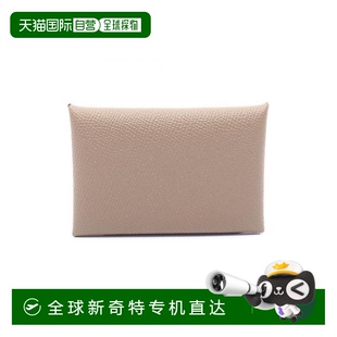 日本直邮中古Hermes爱马仕女A级95新coin 1h可退 purse零钱包牛皮