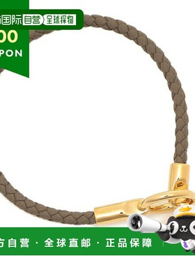 日本直邮爱马仕 手链 手镯 金色配件 灰色 金色 女士 Hermes H071