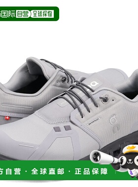 日本直邮On 男士 Cloud 6 防水运动鞋灰色3MF10063030