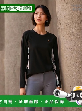 日本直邮Le coq sportif 网球服（女装） Aile Forme 图案长袖比/