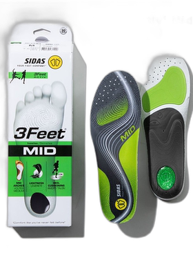 日本直邮SIDAS 3FEET ACTIV' MID 鞋垫男女鞋 3 英尺主动式中底 3