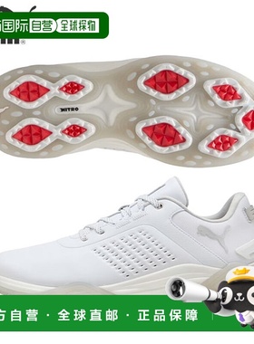 日本直邮Puma 311067 Shadowcat Nitro 皮革钉鞋高尔夫球鞋