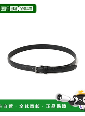 1h可退 日本直邮Anderson's 女士方形银扣20mm牛皮皮带 645200163