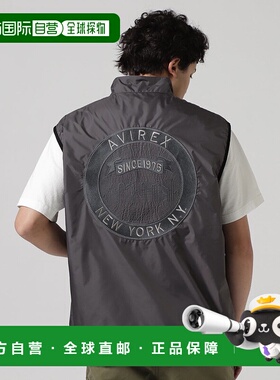 日本直邮AVIREX ECDP VARSITY 运动背心夹克AV1129EM025729