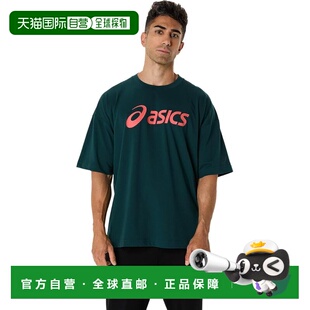 【日本直邮】亚瑟士 T恤衫 2031E696 300(暗绿色)