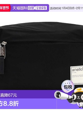 【日本直邮】[Anello] 防水迷你单肩包CIRCLE ATT0701Z黑色新款