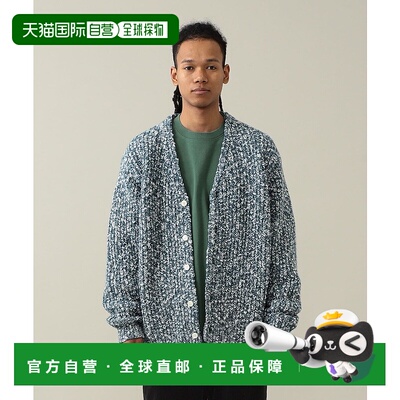 1h可退 日本直邮Pilgrim Surf+Supply 男装 宽松V领全棉羊毛混纺