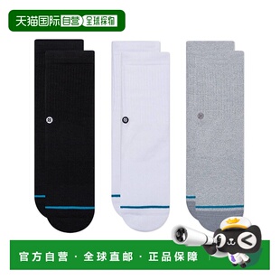 日本直邮STANCE SOCKS ICON ST KIDS 3 双装 Stance Socks Icon S