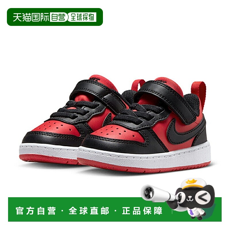 日本直邮NIKE Courtborough LOW Recraft TD 12-16cm 童鞋 运动鞋