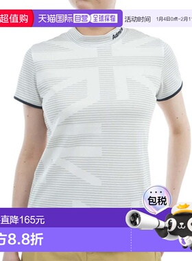 日本直邮Admiral GOLF 女士半袖高尔夫莫克衬衫 ADLA516-WHT [白]