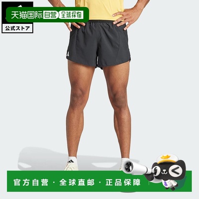 日本直邮 adidas 阿迪泽罗Essentials男士跑步短裤[IN1159] 黑色