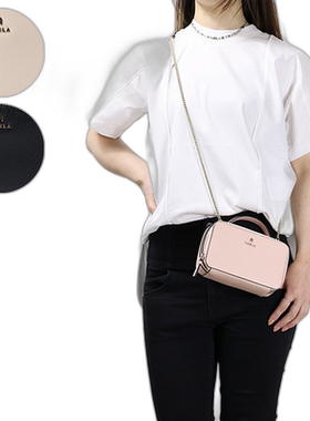 日本直邮 FURLA CAMELIA MINI CROSSBODY 单肩包手提包链条金属皮