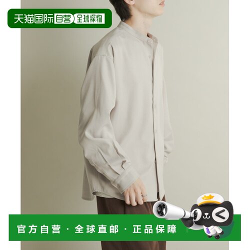 时尚SENSEOFPLACE宽松自然风日常衬衣【付后1h可退】