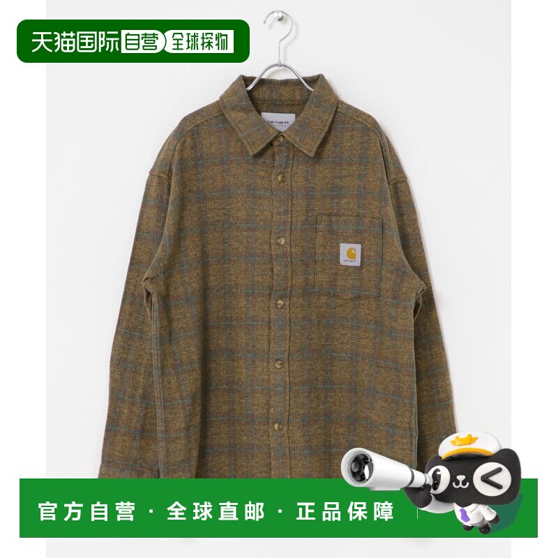 日本直邮Carhartt 男装 全棉Bagley长袖衬衫 CL26【付后1h可退】