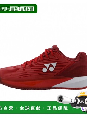 日本直邮YONEX 男士Power Cushion Eclipson 5网球全场地鞋 红色