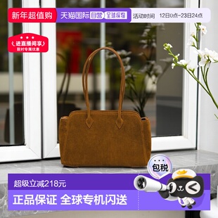 1h可退 日本直邮KBF 女士仿麂皮长肩带波士顿包 25AW秋季新款 KBA