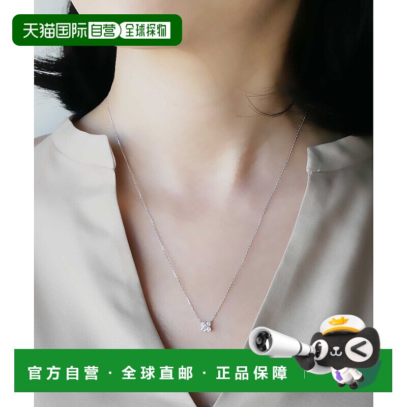 日潮跑腿Vendome 铂金钻石花冠项链 Platinum 45cm APVN184845DI