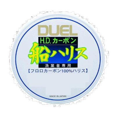日本直邮Duel碳素鱼线简约垂钓装备刚力20号鱼线经久耐用50m