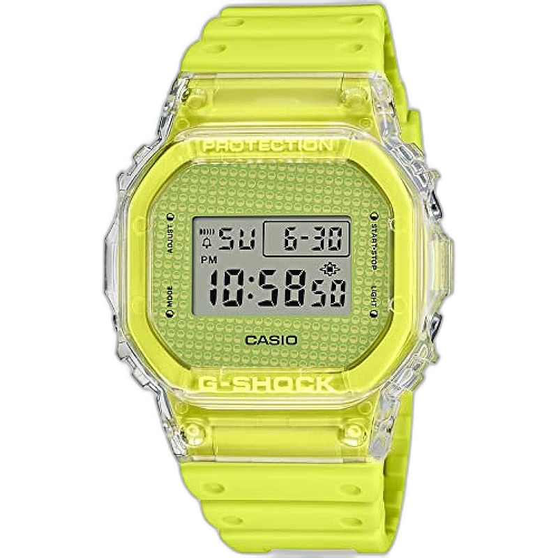 【日本直邮】G Shock卡西欧 手表 男款抗震运动表 黄色 DW-5600GL